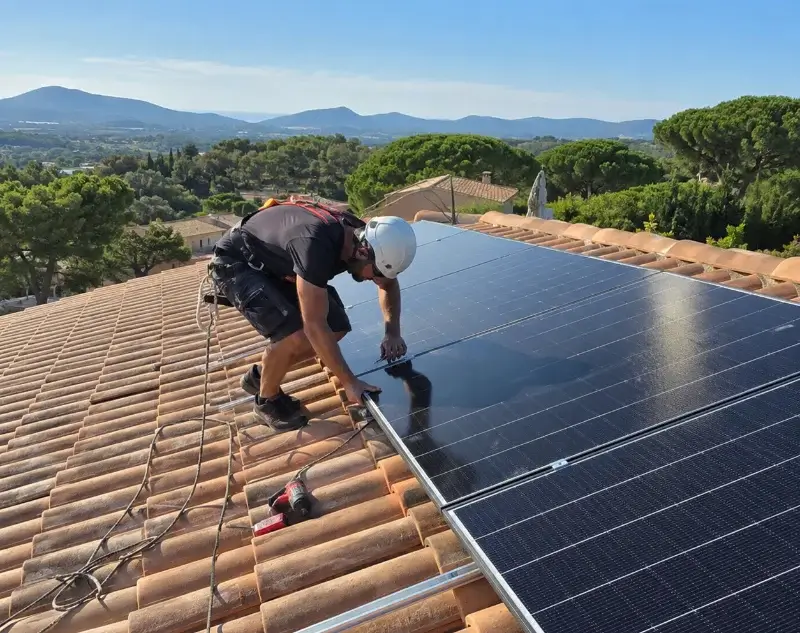 Installateur panneaux solaires Saint-Léon-sur-l'Isle — pose photovoltaïque sur toiture